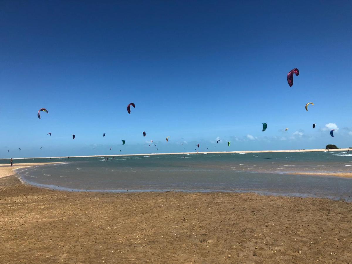 Vila Gara Kite House - Ilha Do Guajiru Itarema Buitenkant foto