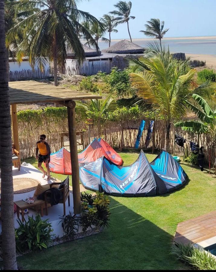 Vila Gara Kite House - Ilha Do Guajiru Itarema Buitenkant foto